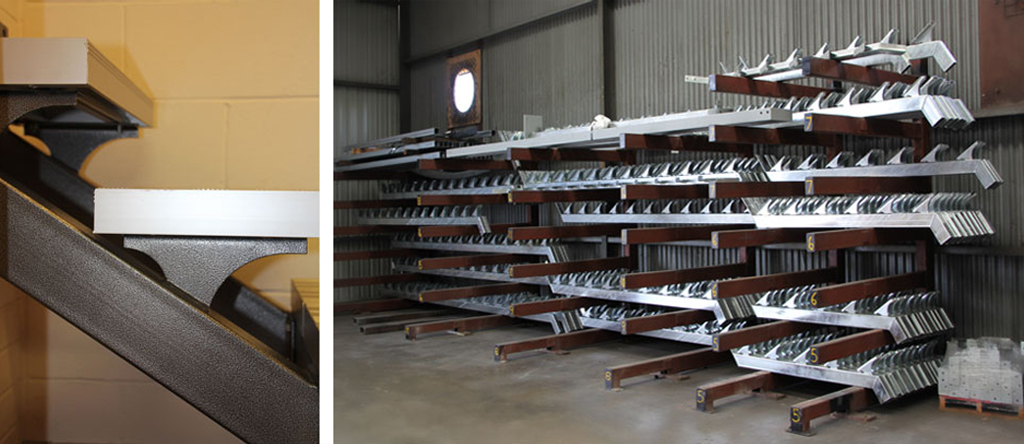 steel stair stringers